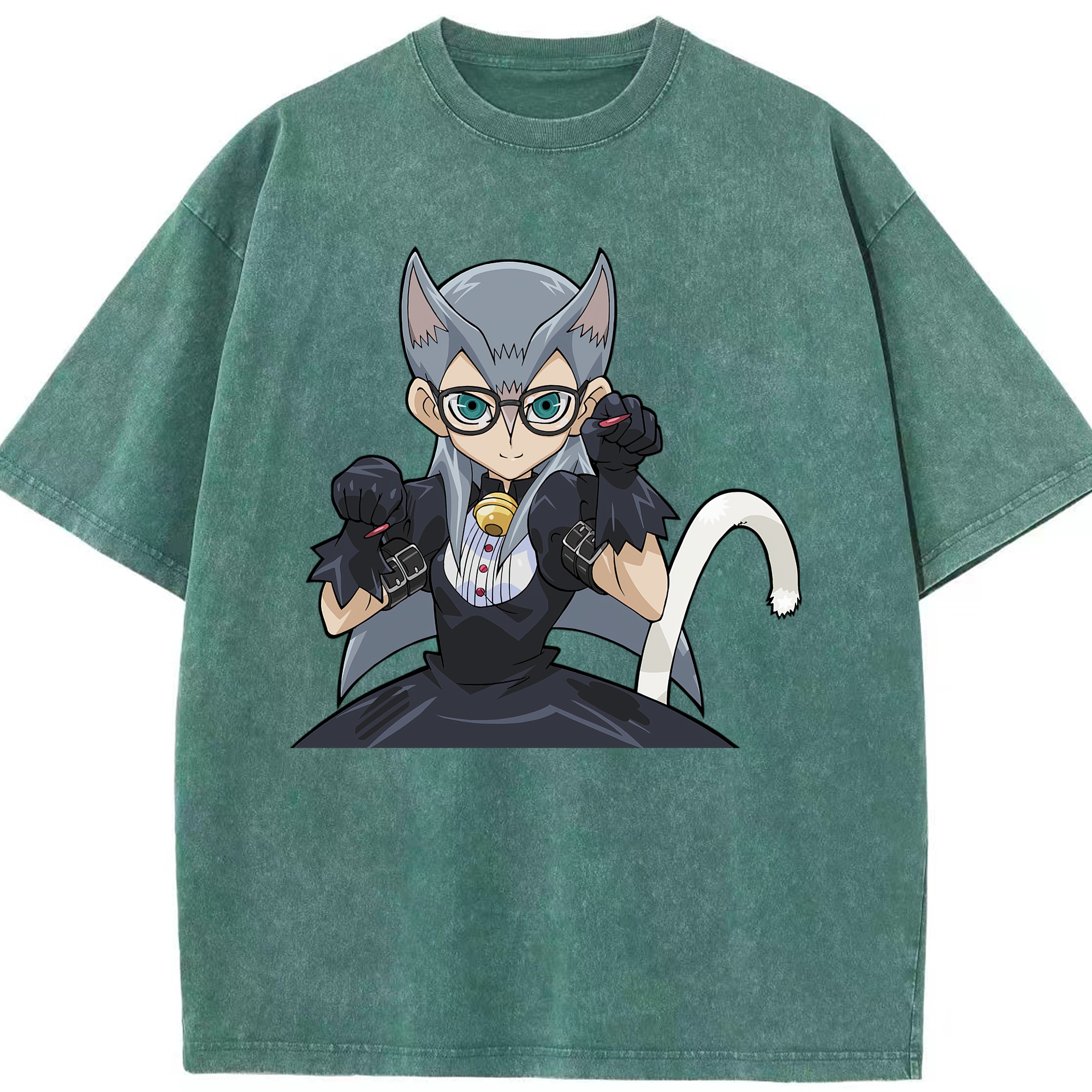 （画像用） 遊☆戯☆王 Yu-Gi-Oh! 綿100% ヴィンテージ風 半袖Tシャツ（フロントプリント）